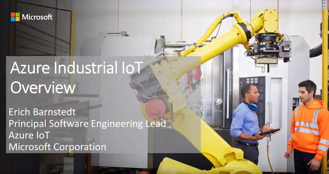 I recommend to watch the video called Azure Industrial IoT in details by Erich Barnstedt, Microsoft