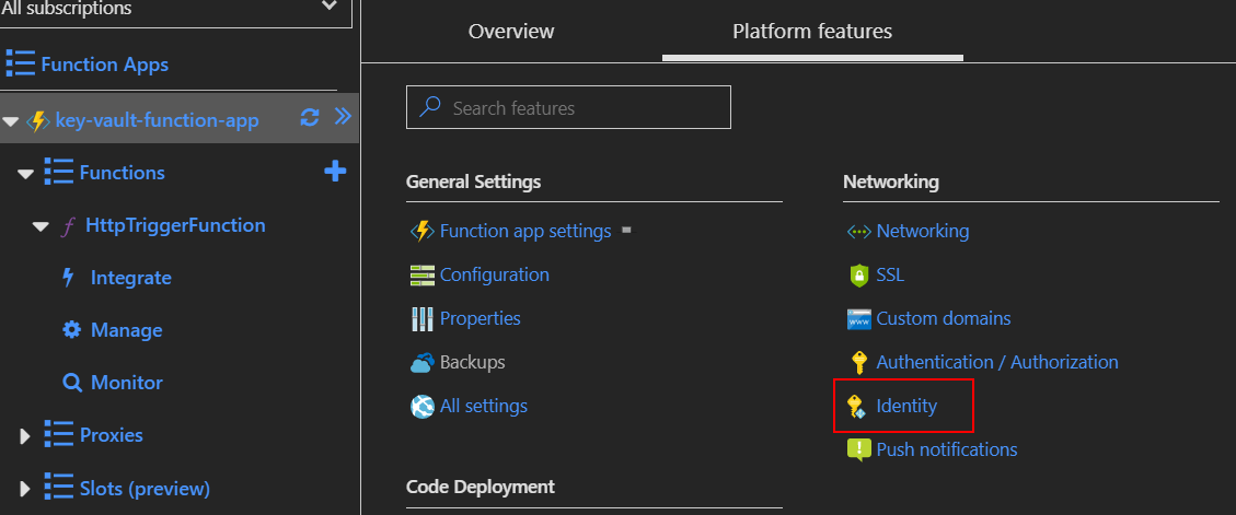 Functions Secrets Vault With DEVISLAND.pl Key - Azure Integrate