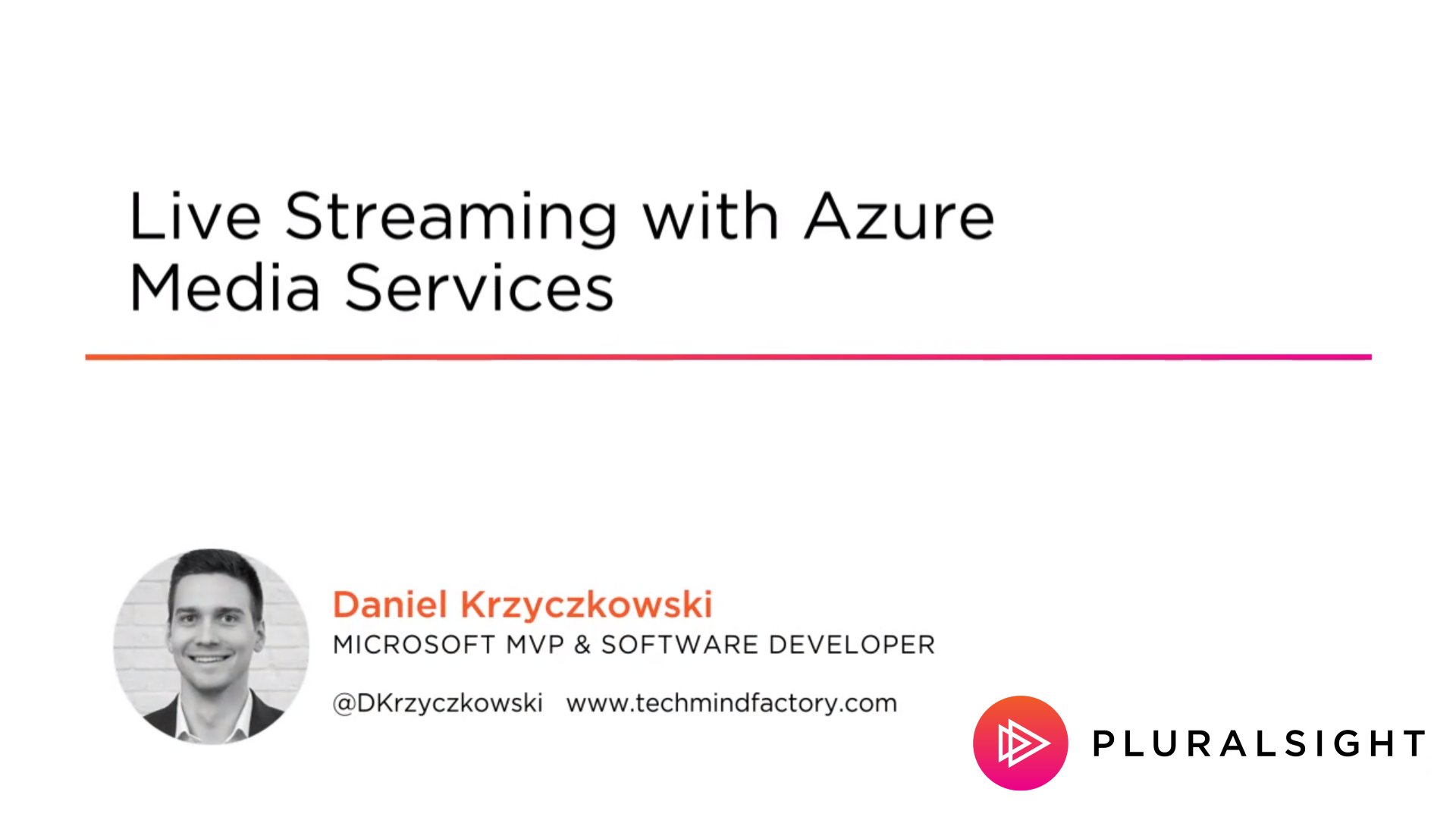 Live streaming with Azure Media Services